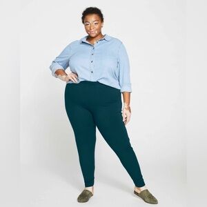 NWT Universal Standard Roya Leggings 23” Deep Sea